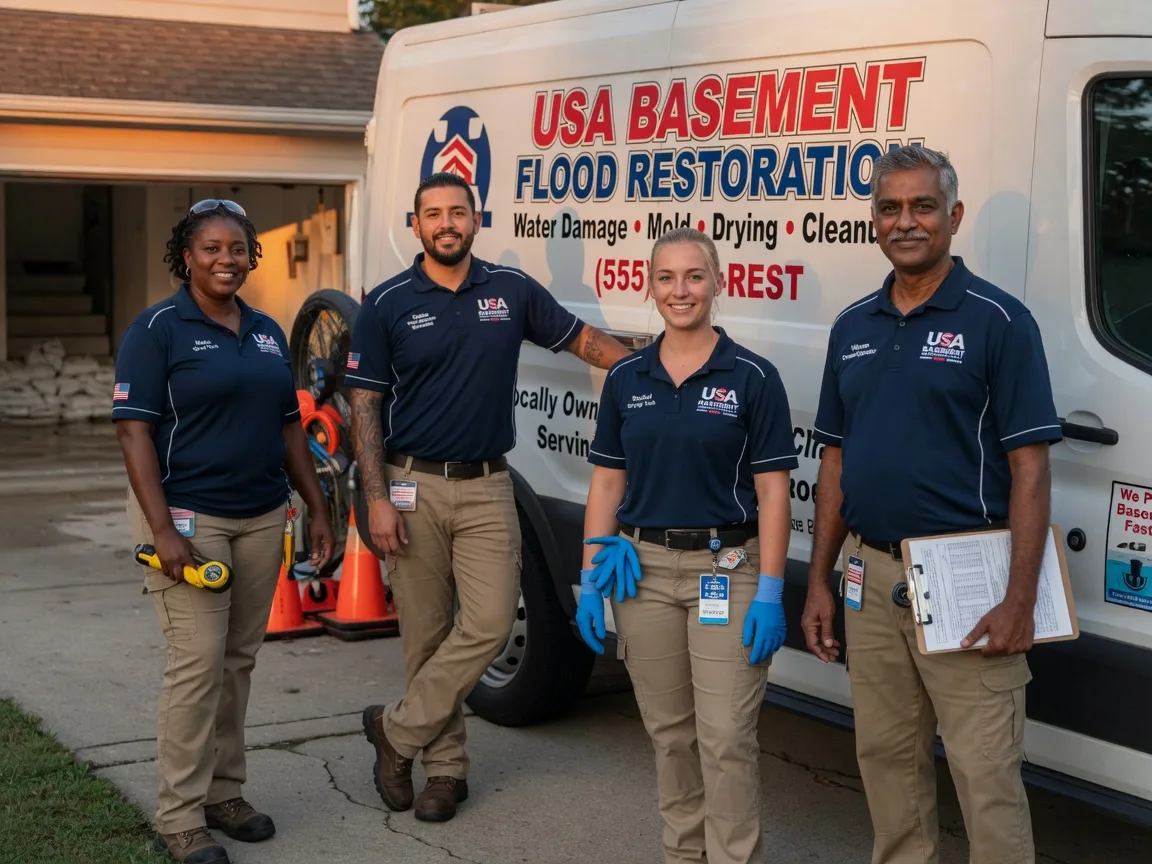 Basement Flood Cleanup company in New Buffalo, PA
