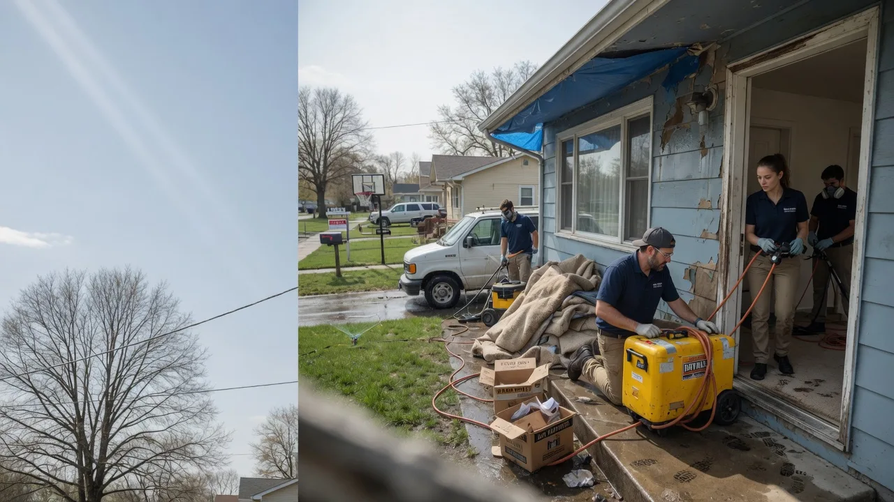 Basement Flood Cleanup in New Buffalo, PA near me